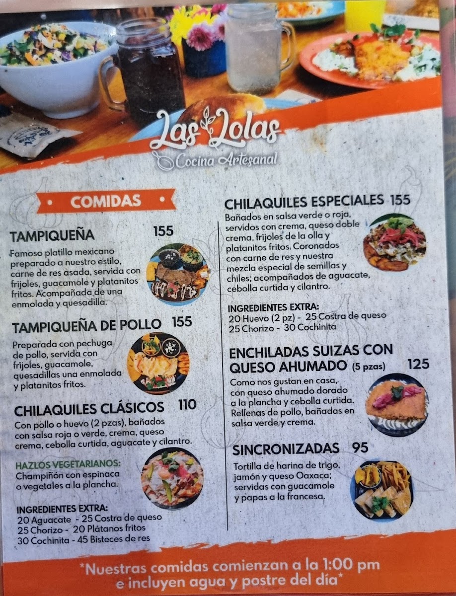 La Casa De Las Lolas Menu - Image 5