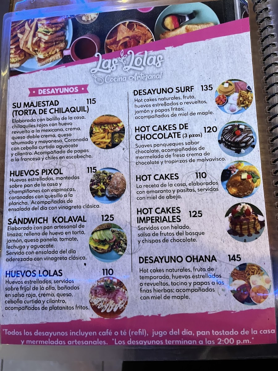 La Casa De Las Lolas Menu - Image 6